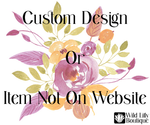 Item Missing From Website Or Custom Design