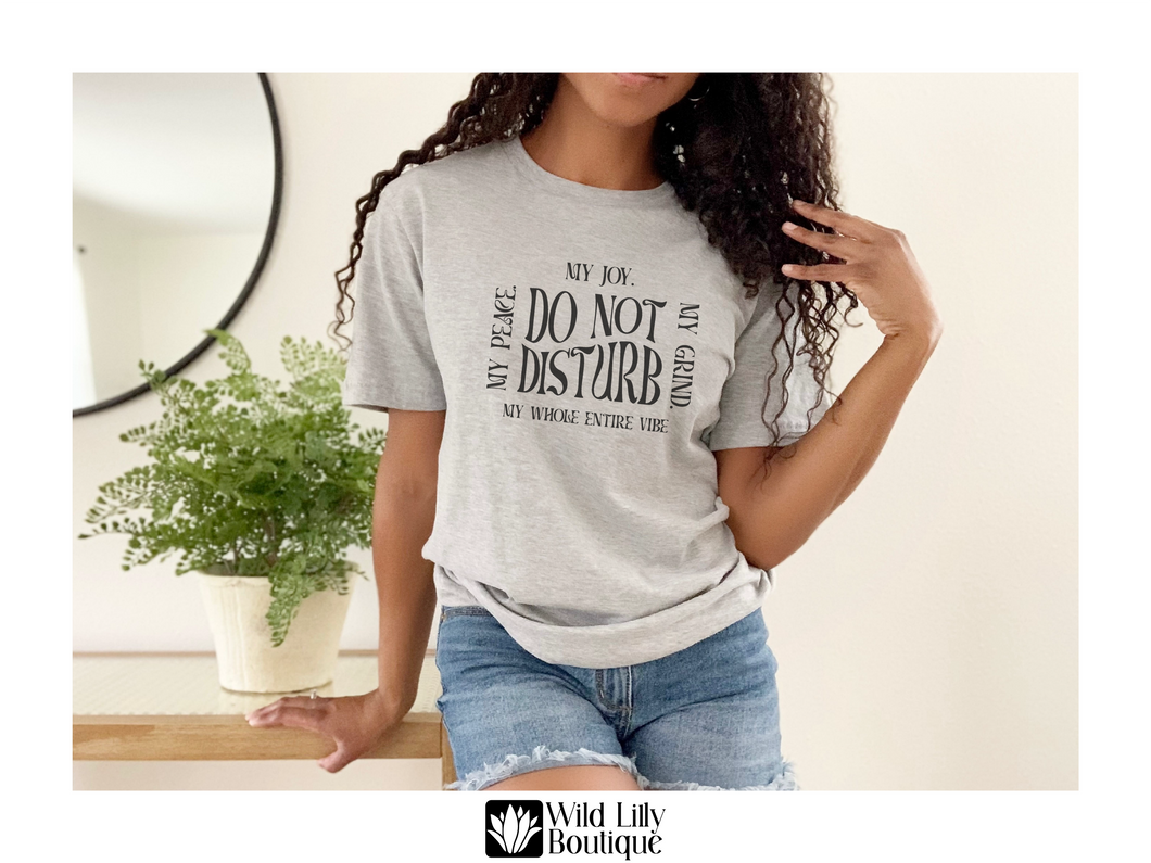 Do Not Disturb... My Whole Entire Vibe.