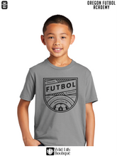 Load image into Gallery viewer, OFA™ Youth Retro Soccer Logo Tee
